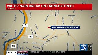 BREAKING OVERNIGHT: Crews work to repair water main break in Seymour