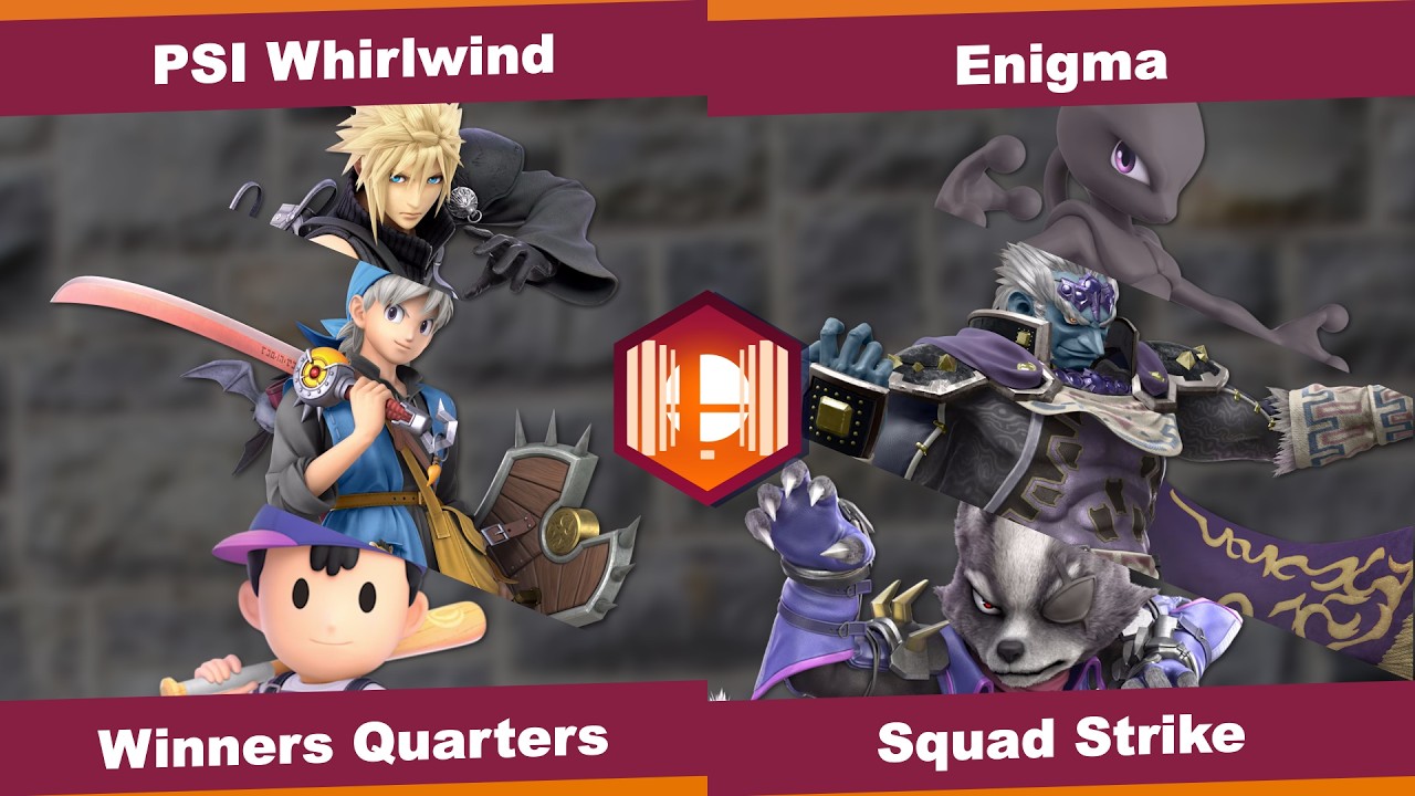 Hokie Hoedown! 3 - PSI Whirlwind vs Enigma - Smash Ultimate Squad Strike Winners Quarter-Final