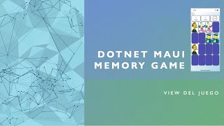 15. dotNet MAUI memory game - View del juego screenshot 3