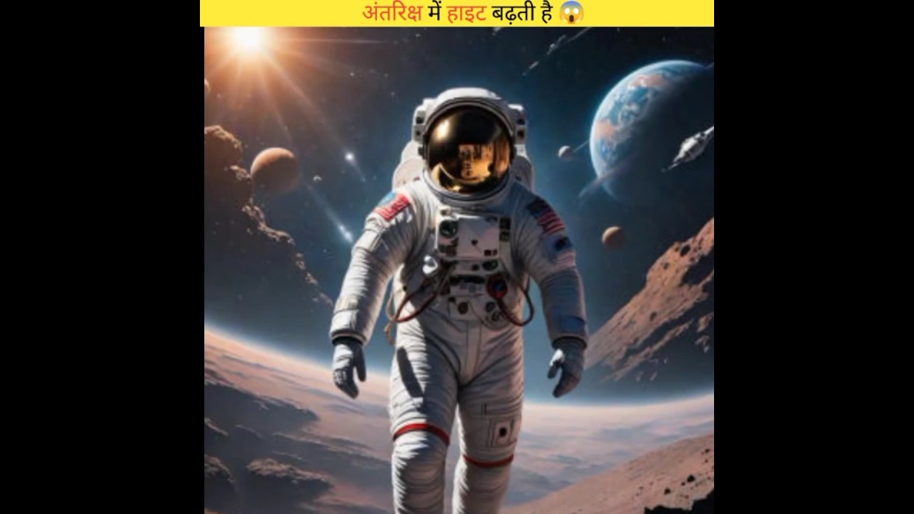 Space exploration can lead to height gain. 