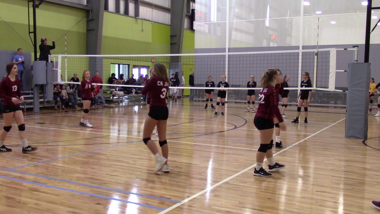 Wichita FSC Cougars 122 vs Central KS Jrs 121 Volleyball March