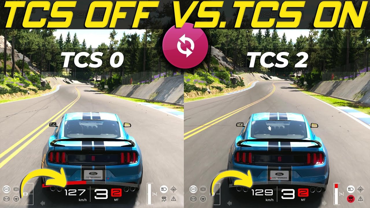 Traction Control ON Vs. OFF After Gran Turismo 7 Update 1.13