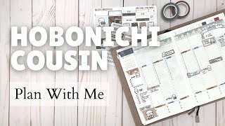 HOBONICHI COUSIN // Plan With Me // Weekly Spread // Jan 3-9, 2022