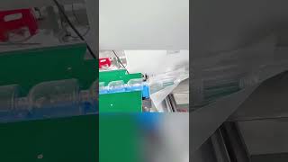Hand sanitizer bottle packaging machine,No employees needed from now on😂 #packagingmachine #machine