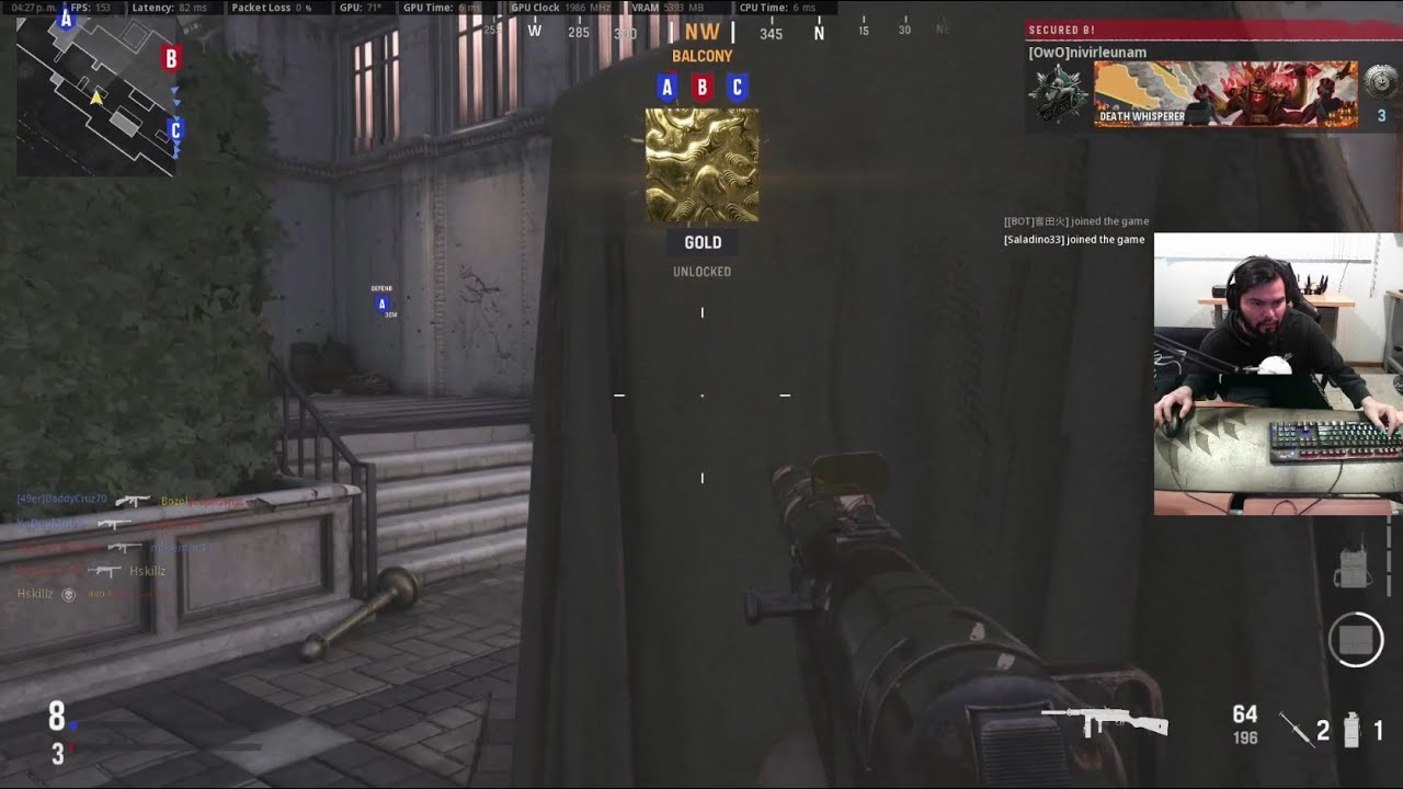 My First Vanguard SMG Gold Camo | Mp40                    