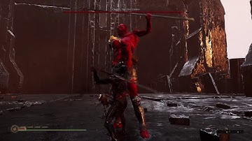 Mortal Shell - Crucix, The Twiceborn (Boss Fight) / No Shell, Obsidian Dark Form (No Damage)