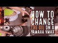 How to change the oil on a Yamaha Vmax