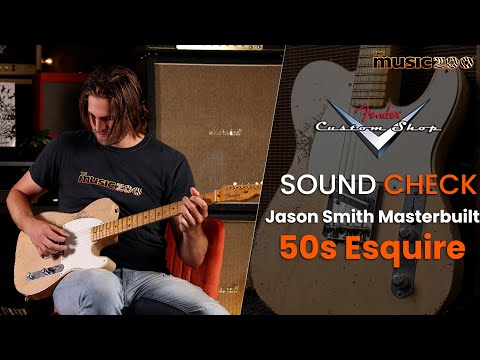 Sound Check Demo Video: Fender Custom Shop 50s Esquire Masterbuilt by Jason Smith