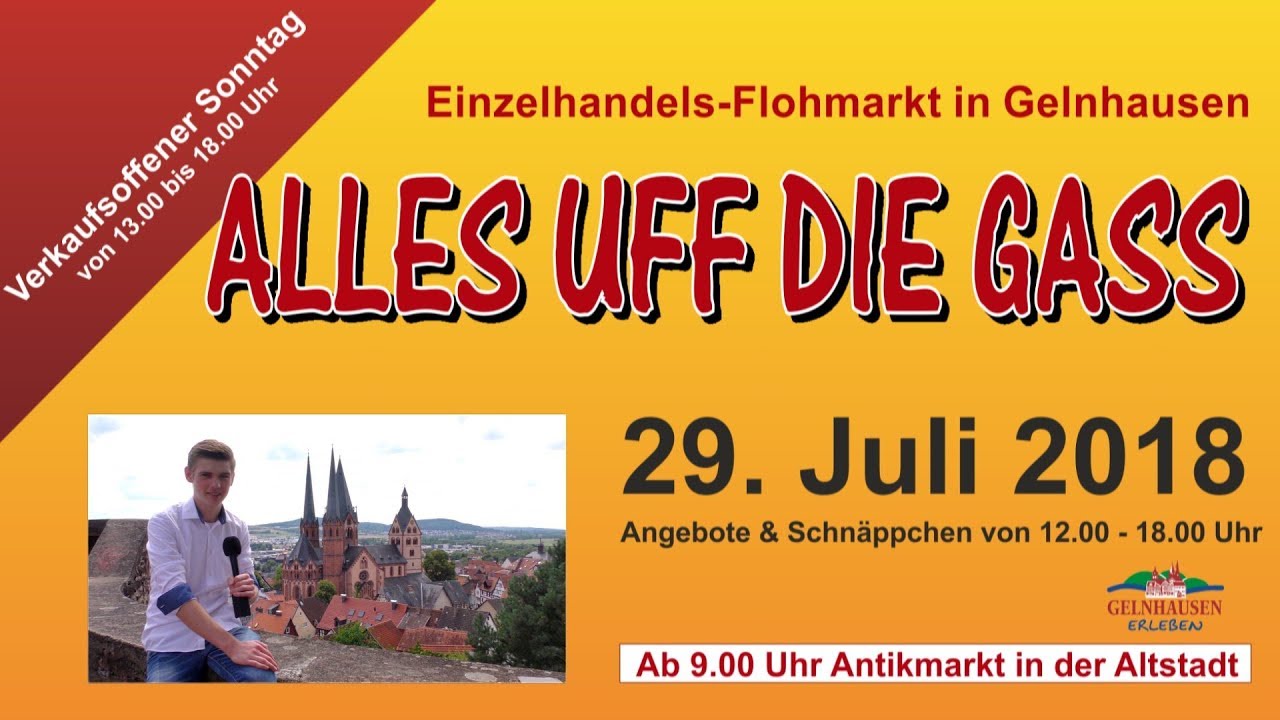 ALLES UFF DIE GASS 2018 - Gelnhausen erleben
