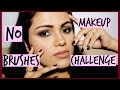 Full Face Only Fingers No Brushes Makeup Challenge