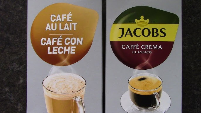 Tassimo Jacobs Café au lait - Cápsulas de café con leche, café