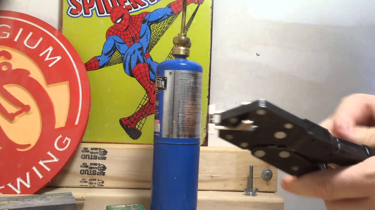 Custom Branding Irons - Using a Torch