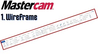 1. Wireframe,  Learn Mastercam in Hindi for Complete Beginners!
