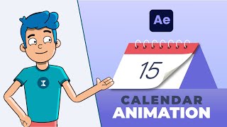 Calendar Page Flip Animation with After Effects | Quick Tutorial