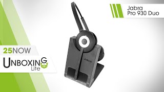 Jabra Pro 930 Duo - Komfortables Profi Headset 25Now Unboxing Lite