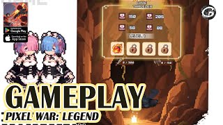 Pixel War: Legend Gameplay - لعبة جوال (IOS / Android) screenshot 2