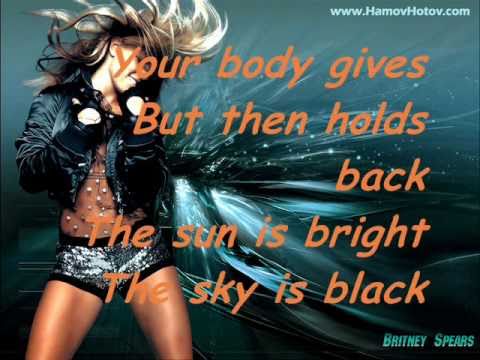 Britney Spears Shadow lyrics