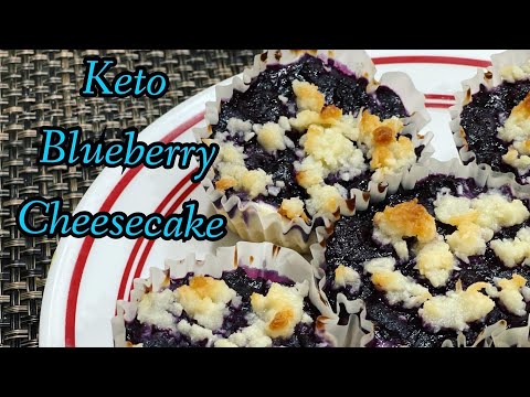 KETO BLUEBERRY CHEESECAKE