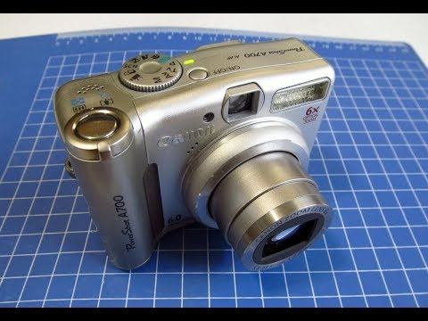 Canon Powershot A700 Camera - YouTube
