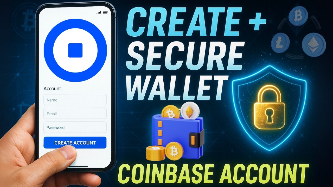How to Create Coinbase Wallet Account & Secure It (2025) - YouTube