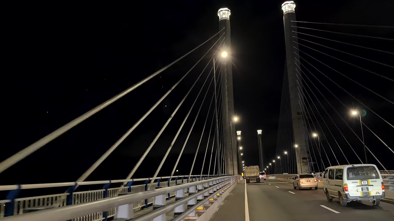 Rosignol market / heading to the new Demerara river bridge