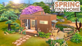 Spring Tiny Home The Sims 4 Speed Build
