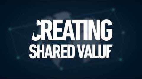 Creating Shared Value: a cross-media editorial programme