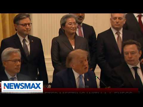 TRUMP meets with top AI executives at White House