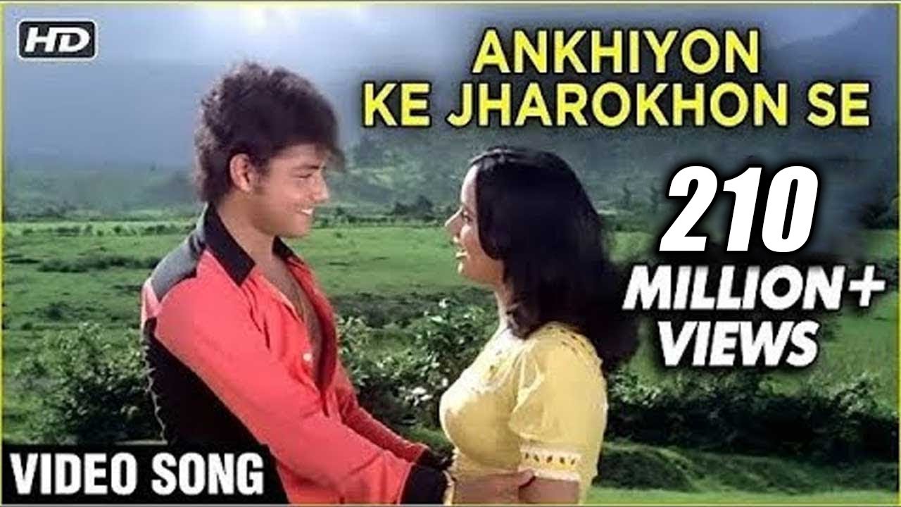 Ankhiyon Ke Jharokhon Se Title Song  Old Classic Romantic Song  Sachin  Ranjeeta  Ravindra Jain