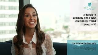 Is it safe to consume non-sugar sweeteners while pregnant?