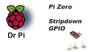 Raspberry Pi - GPIO - stripdown
