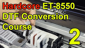 Pro-Level ET-8550 DTF Conversion: Modify the Printhead - Complete Course (Part 2)