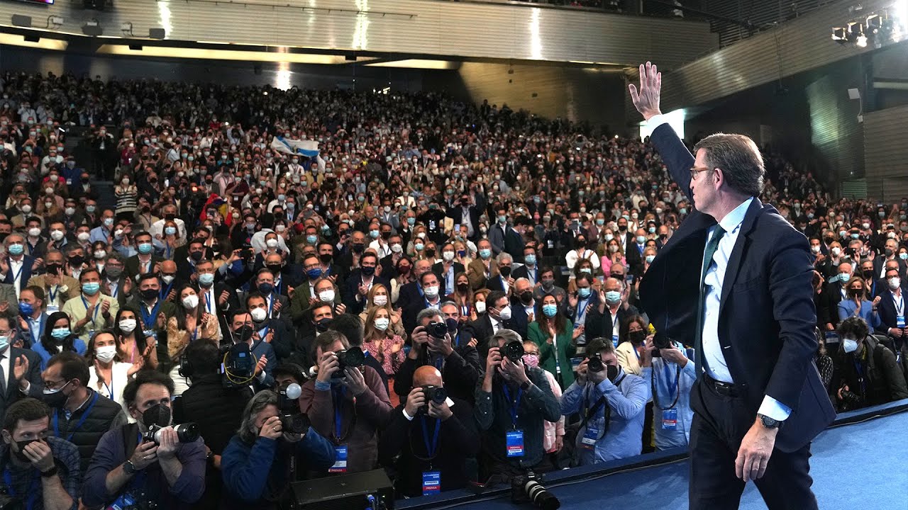 Intervención del presidente del Partido Popular Alberto Núñez Feijóo