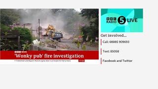 Radio 5 Live contact info appears randomly on BBC News