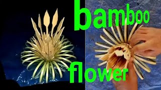 bamboo flower,new bamboo flower meking process,