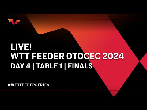 LIVE! | T1 | Day 4 | WTT Feeder Otocec 2024 | Finals