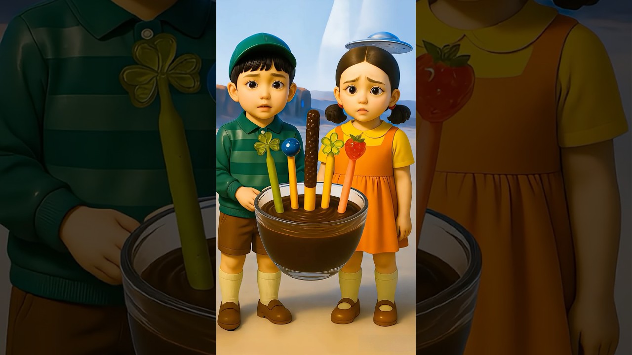 Squid Game AI Korean Socola ASMR #squidgame#squidgame2 #ai #asmr #funny #asmr #slime #cute #cutebaby