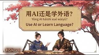 🎧 HSK 5-6 | Will AI Replace Language Learning? | Chinese Podcast screenshot 5