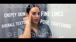 How Aquad Shrinks Pores And Combats Crepey Skin Get Your Glow On
