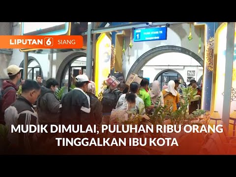 Mudik Dimulai, Puluhan Ribu Orang Tinggalkan Ibu Kota | Gempa M 7,2 Guncang Taiwan