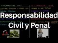Responsabilidad Civil y Penal. DERECHO CIVIL