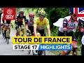 Tour de France 2021 Stage 17 Highlights | GC Battle For The Podium Lights Up On Bastille Day