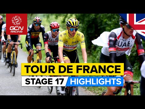 Tour de France 2021 Stage 17 Highlights | GC Battle For The Podium Lights Up On Bastille Day