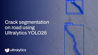 How to Segment Road Cracks with Ultralytics YOLO26 | VisionAI in Infrastructure Inspection 🛣️