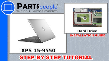 Dell XPS 15-9550 (P56F001) Hard Drive How-To Video Tutorial