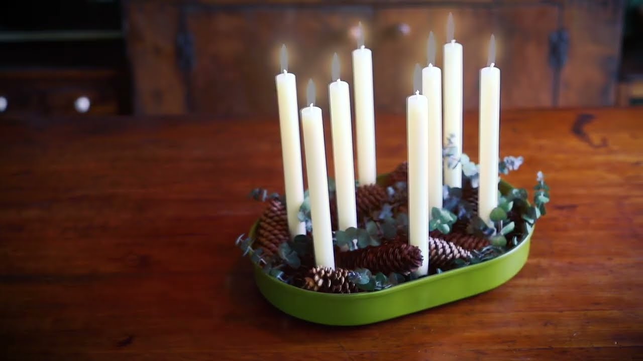 BRITISH COLOUR STANDARd  Our Candle Platter Gets Festive!