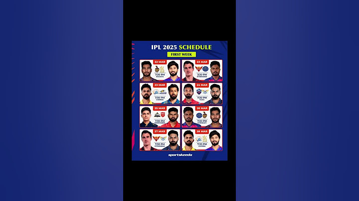 IPL 2025 SCHEDULE FIRST WEEK#shorts#rcb#kkr#srh#rajasthanroyals#gujarattitans#dc#pbks