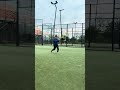 When your dads a padel coach so you’re learning trick shots before tying shoe laces! #padeltraining