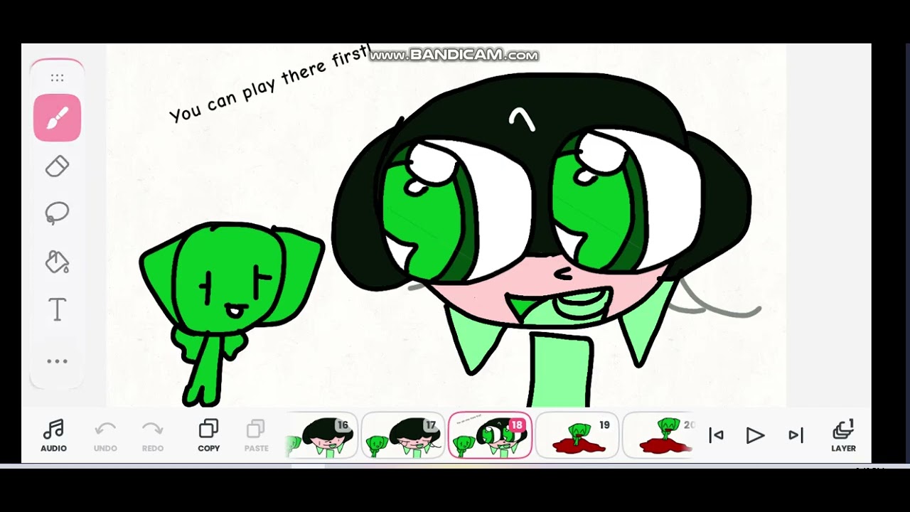 Krypton Ireena was forced to babysit Darkie JR but intead played in the mud(JOKE!)