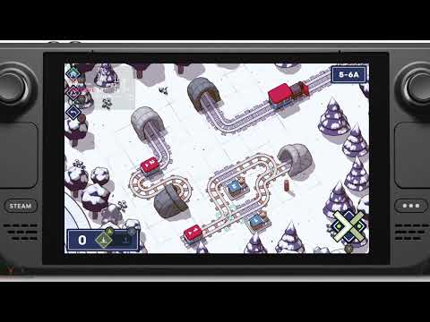 Railbound Steam Deck Gameplay - Level 5 Walkthrough Part 2